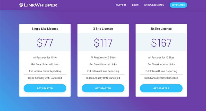 Link Whisper Review Pricing