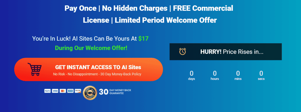AI Sites Pricing